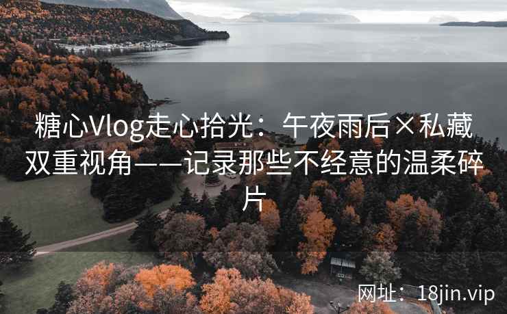 糖心Vlog走心拾光：午夜雨后×私藏双重视角——记录那些不经意的温柔碎片