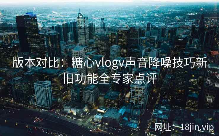 版本对比：糖心vlogv声音降噪技巧新旧功能全专家点评