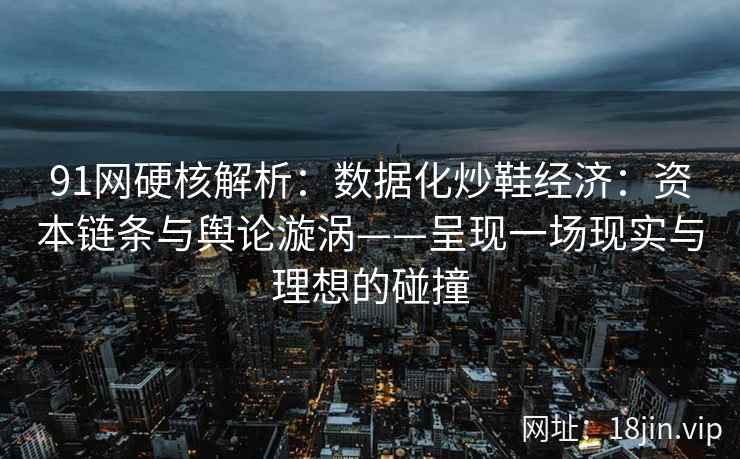 91网硬核解析：数据化炒鞋经济：资本链条与舆论漩涡——呈现一场现实与理想的碰撞  第1张