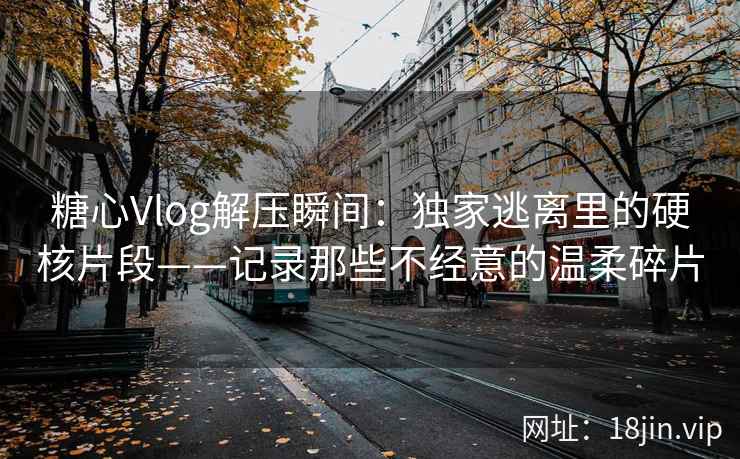 糖心Vlog解压瞬间：独家逃离里的硬核片段——记录那些不经意的温柔碎片  第1张