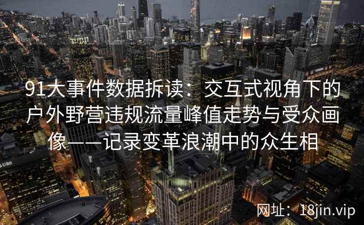 91大事件数据拆读：交互式视角下的户外野营违规流量峰值走势与受众画像——记录变革浪潮中的众生相  第2张