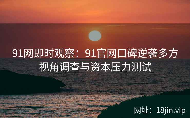 91网即时观察：91官网口碑逆袭多方视角调查与资本压力测试